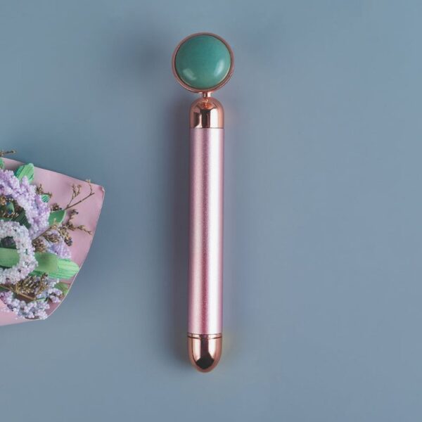 Green Aventurine Electric Jade Face Massage Roller