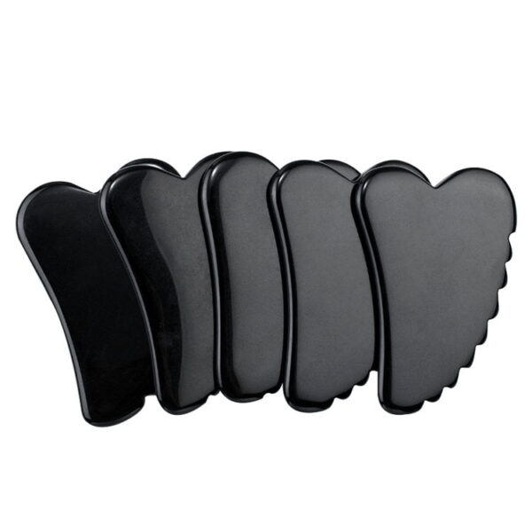 black obsidian gua sha