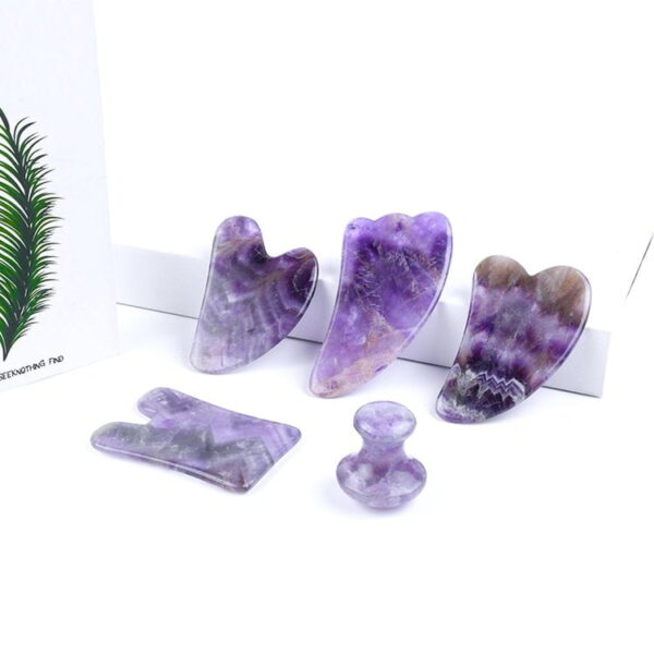 amethyst gua sha