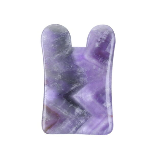 amethyst gua sha