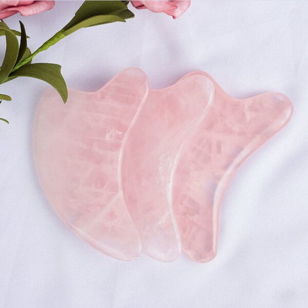 rose quartz gua sha