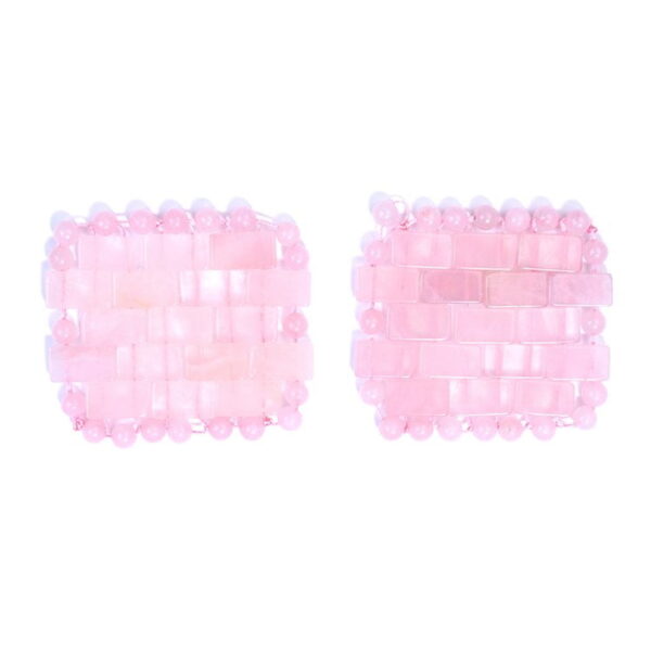 rose quartz eye mask