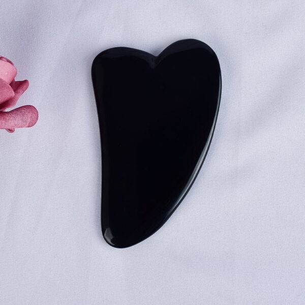 black obsidian gua sha