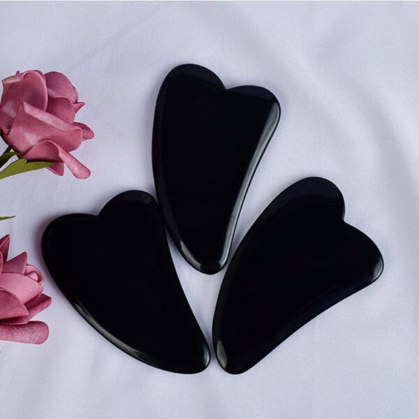 black obsidian gua sha