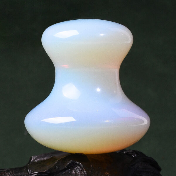 Mushroom Shape Opalite Gua Sha Massage Tool - Image 3